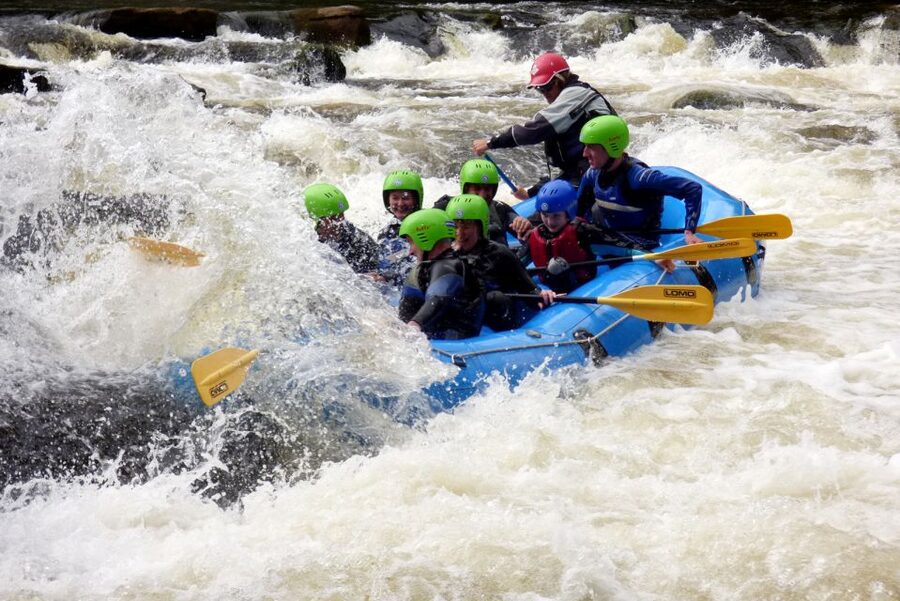 Aberfeldy: Rafting on the River Tay - River Tay Whitewater: what you’re really signing up for