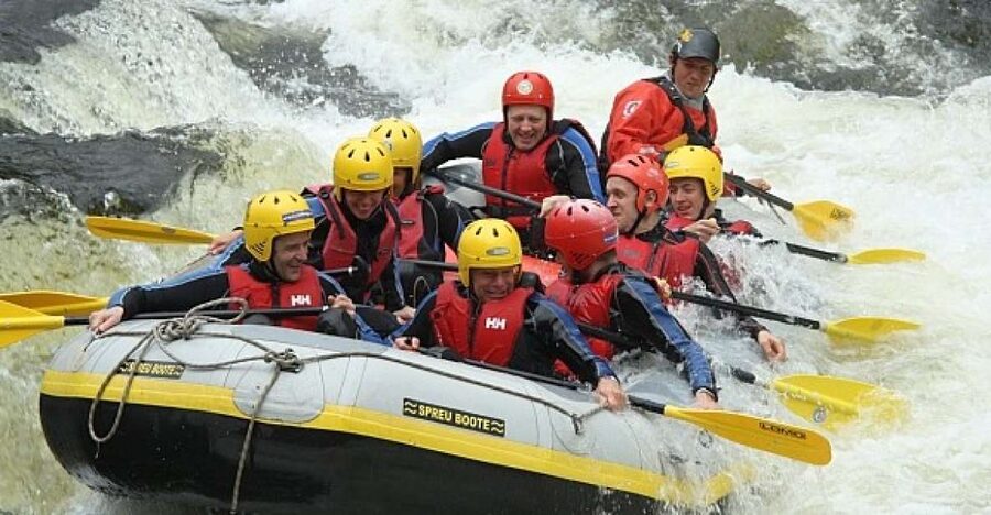 Aberfeldy: Rafting on the River Tay - Gear check: wetsuit, helmet, paddle, and what you bring