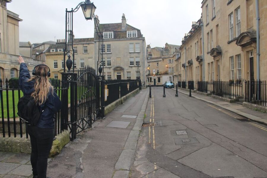 Bath: Bridgerton Filming Locations Walking Tour with Music - Bath Bridgerton Walking Tour with Music: the big idea