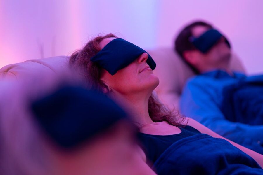 Bath: Guided Relaxation and Sound Bath - Finding the Spa Quarter meditation space near the Thermae Spa