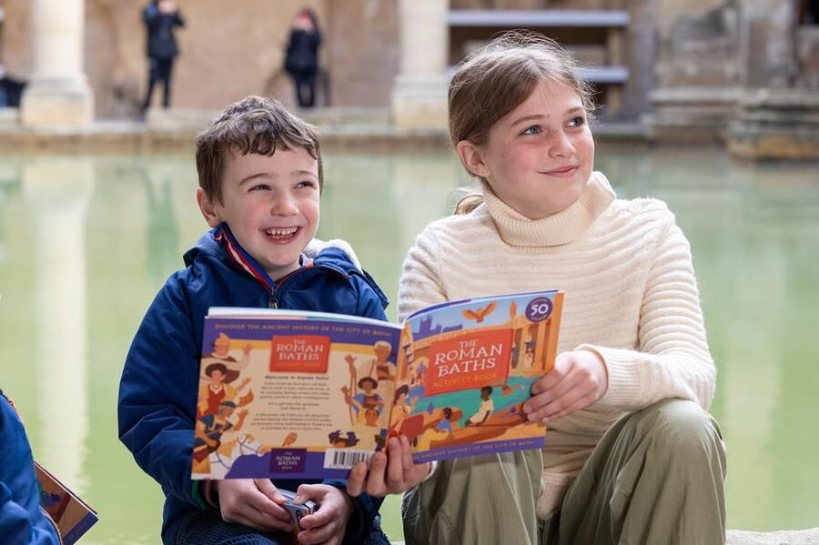 Bath: Roman Baths Entry Ticket with Audio Guide - West Baths plunge pools and the Circular Bath