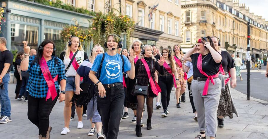 Bath: Silent Disco Guided Walking Tour - Why a silent disco walk works so well in Bath