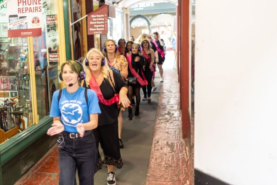 Bath: Silent Disco Guided Walking Tour - Bath Abbey and the big-sight beats you will actually remember
