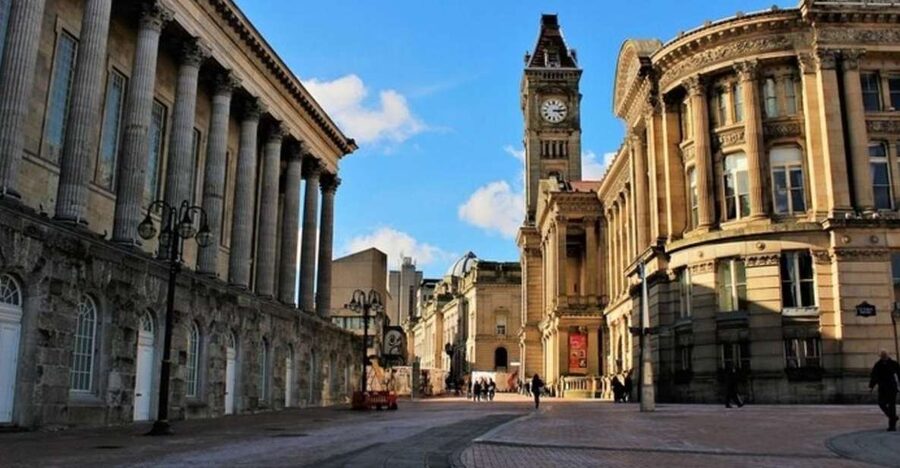 Birmingham : Must-see Attractions Private Walking Tour - The Bull by Laurence Broderick and Victoria Square’s big civic moments