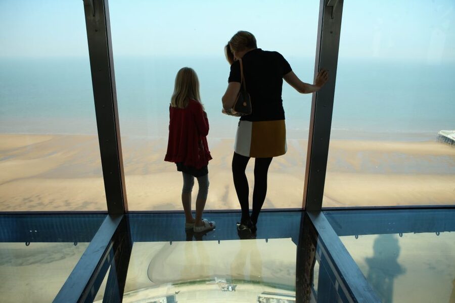 Blackpool: Tower Eye Entry Ticket - Going up in the tower: stairs, timing, and how to manage it
