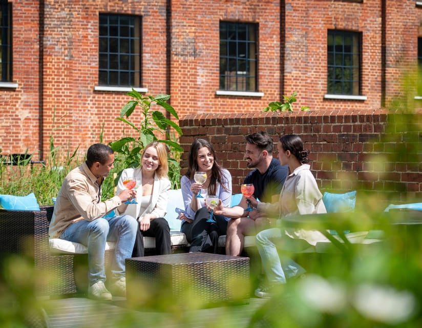 Bombay Sapphire Gin Distillery Tour - Glasshouses with ten botanicals: your flavor map in plant form