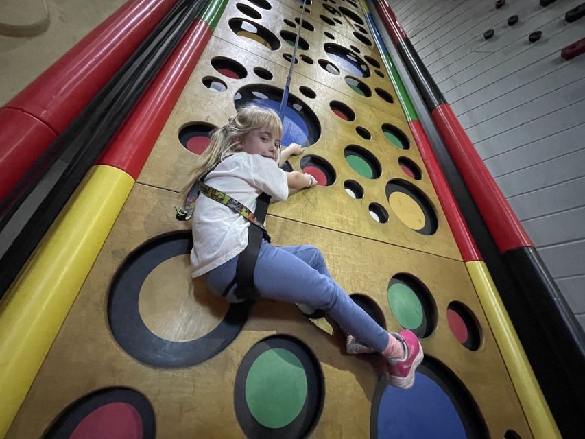 Bournemouth: RockReef Indoor Clip ‘n Climb Entry Ticket - Lightning Crack and Triffid: the walls for the brave and stubborn