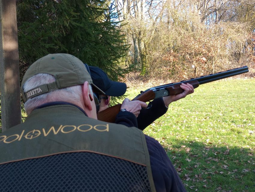 Brighton: 25 Shot Clay Shooting Experience - 25 Shots on the South Downs: Incoming, Outgoing, Rabbit, and Pairs