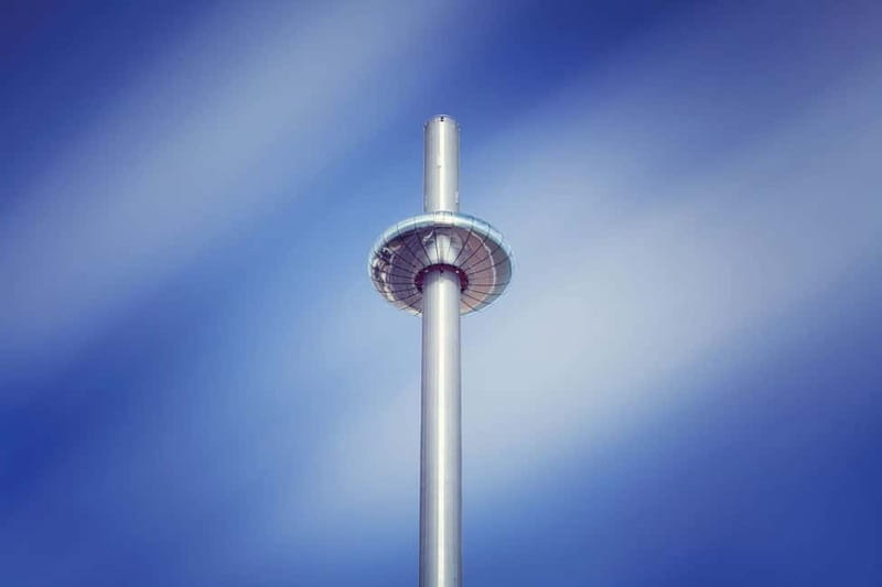 Brighton: 360 Sky Walk Experience - The Full i360 Loop: Walking on Glass and Getting the Photo Moment