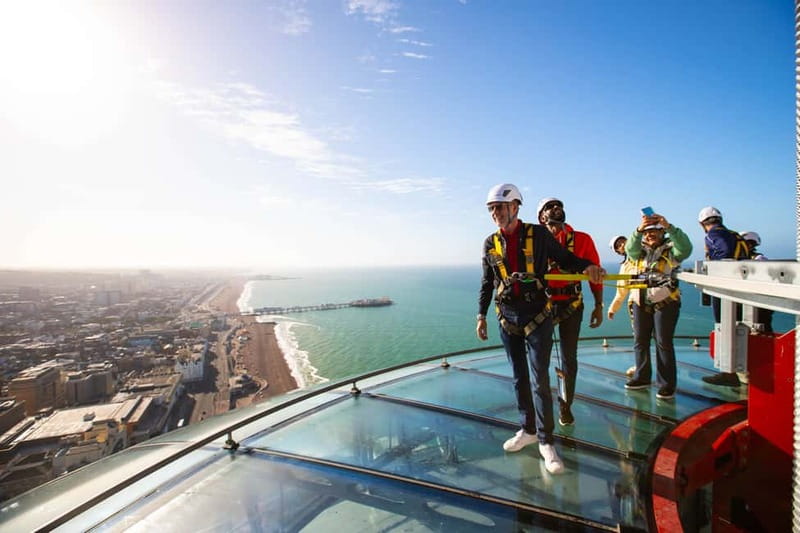 Brighton: 360 Sky Walk Experience - Entering Brighton i360: Security, Waivers, and Being Early