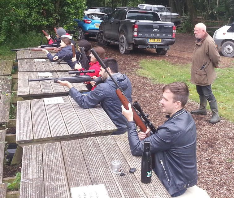 Brighton: Air Rifle Shooting Experience - Polowood Shooting Ground: the Brighton air rifle setting in the South Downs