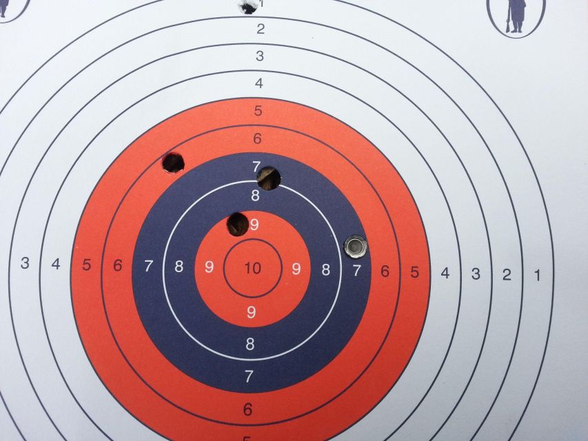 Brighton: Air Rifle Shooting Experience - Shooting targets at 10 to 30 metres, and why the variety matters