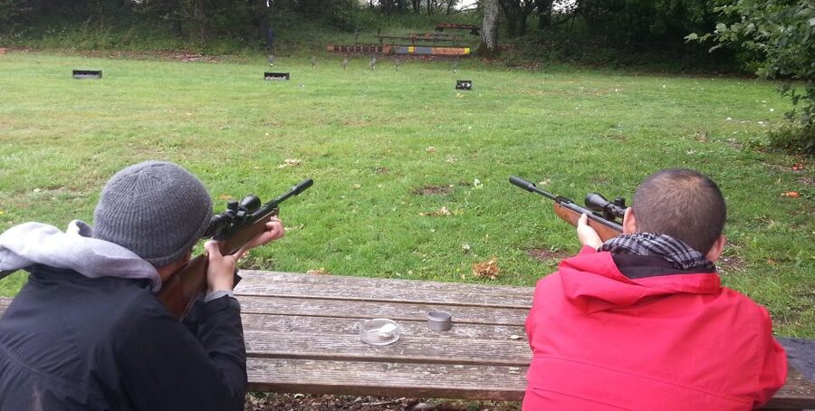 Brighton: Air Rifle Shooting Experience - How the minibus pickup works at Polowood, plus one route caution