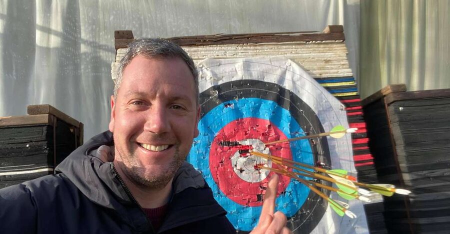 Brighton: Archery Experience - What to wear: closed-toe shoes, weather layers, and comfort on grass