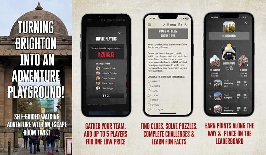 Brighton: City Walking Tour & Exploration Game - Where you start and how the walking route really feels