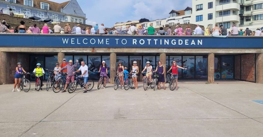 Brighton: Coastal Bike Tour to Rottingdean - Finding your group at the Unitarian Church on New Road