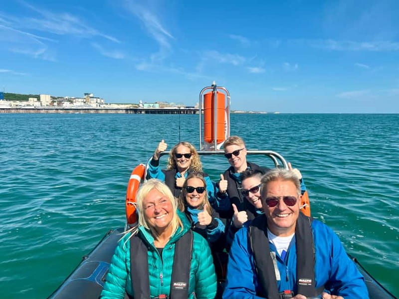 Brighton: Powerboat Ride - The 30-minute timeline: safety talk, open water, then full throttle