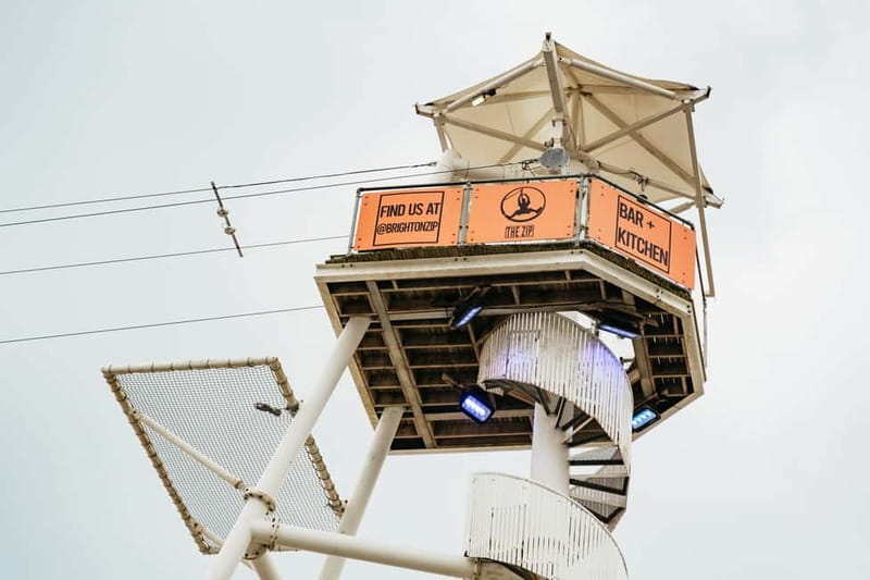 Brighton: Zip Wire Experience Ticket - Single vs Dual Zip Options: Racing Without the Chaos