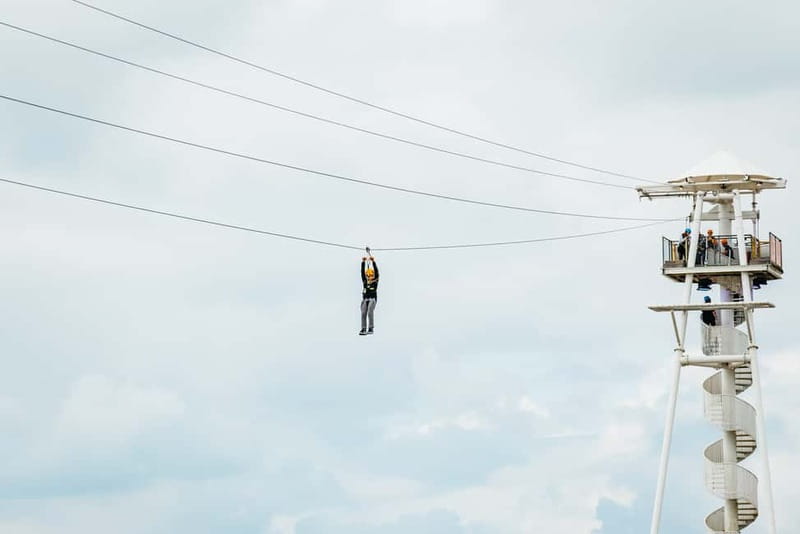 Brighton: Zip Wire Experience Ticket - Climbing the Spiral Staircase to 32 Metres