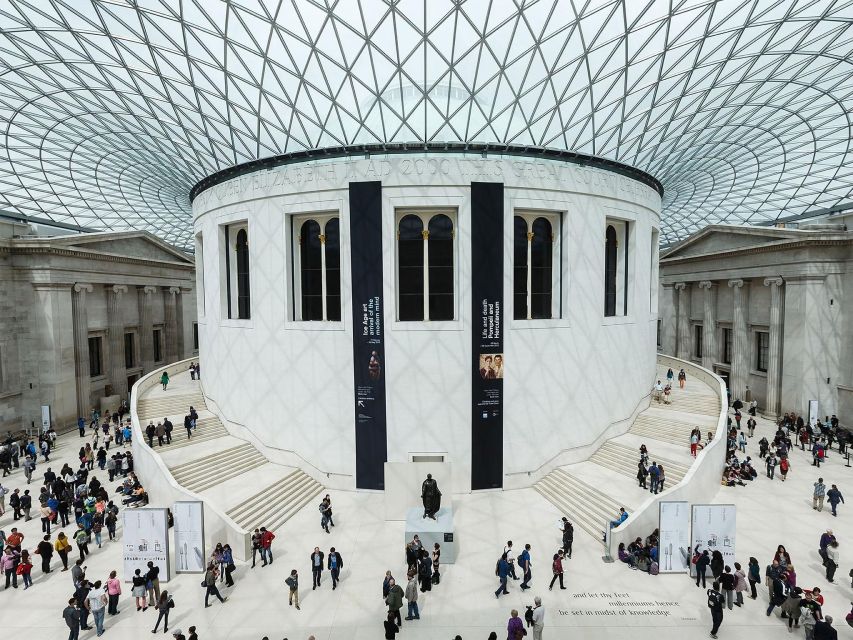 British Museum Tour: Rosetta Stone, Parthenon, Mummies - Why the Great Court glass roof is a smart warm-up