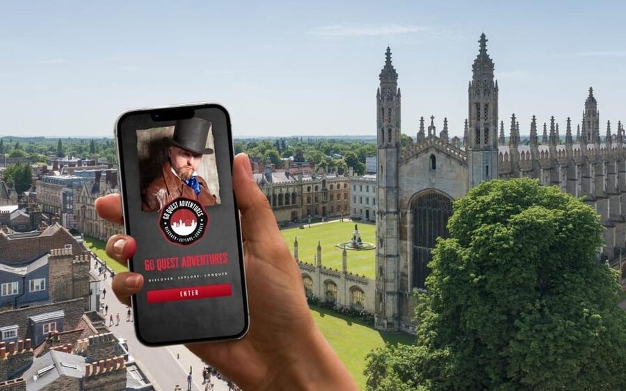 Cambridge: City Walking Tour & Exploration Game - Cambridge Puzzle Quest: how the format works