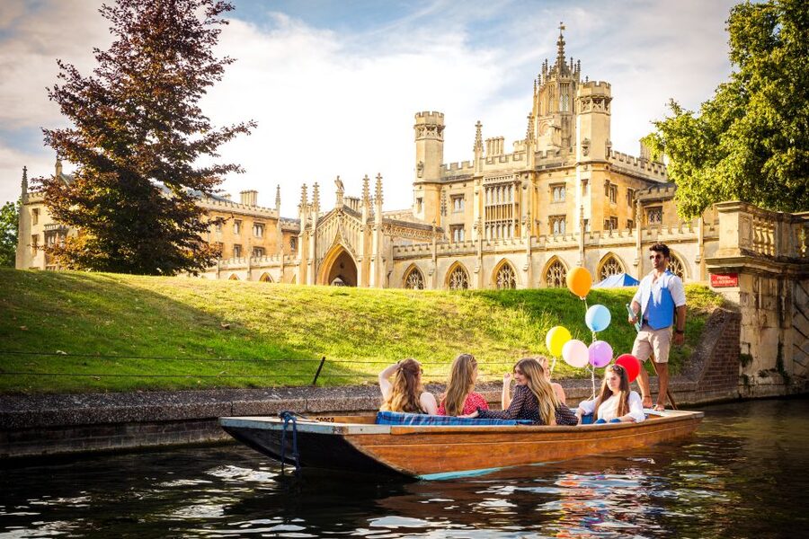 Cambridge: Shared Punting Tour with Guide - Jesus Green to the Colleges, How the 50-Minute Route Flows