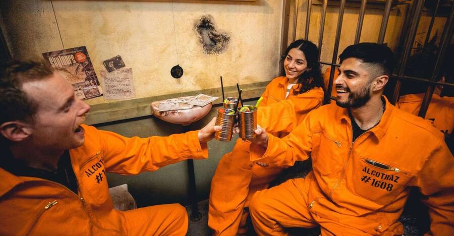 Cardiff: Alcotraz Immersive Prison Cocktail Experience - FAQ