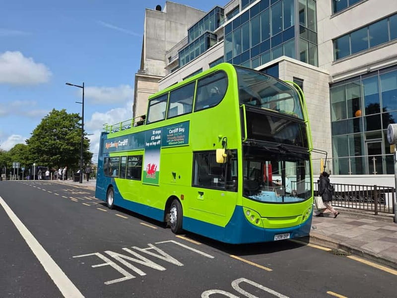 Cardiff: City Sightseeing Open-Top Bus Hop-On, Hop-Off Tour - Starting at Kingway (Bus Stop GR), Opposite Cardiff Castle