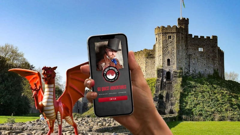 Cardiff: City Walking Tour & Exploration Game - Route overview: 2.1 miles, about 2.5 to 3.5+ hours