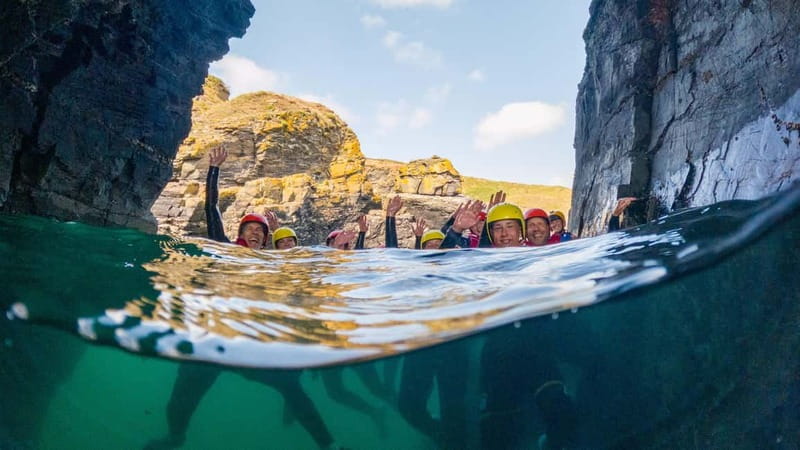 Cornwall: Coasteering & Cliff Jumping Adventure - Caves, Gullies, and Sea Arches You Can Only Reach From the Water