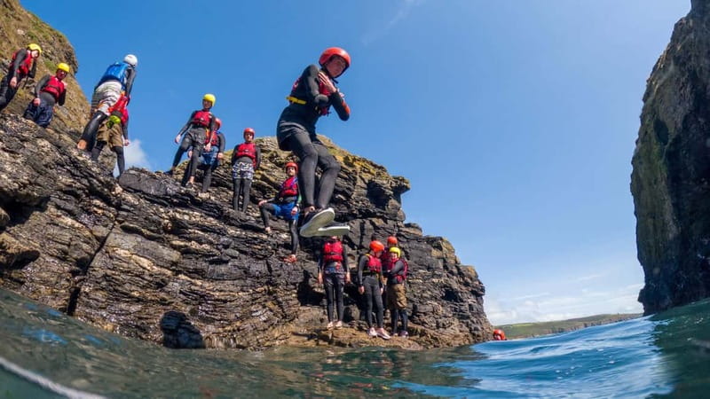 Cornwall: Coasteering & Cliff Jumping Adventure - Meet at Sydeny Cove and Get Kitted Out Like You Mean It