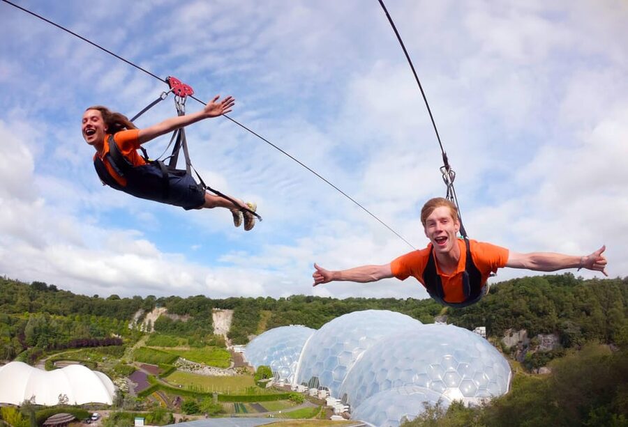 Cornwall: Eden Project Zip Wire Experience - Key highlights worth packing your courage for