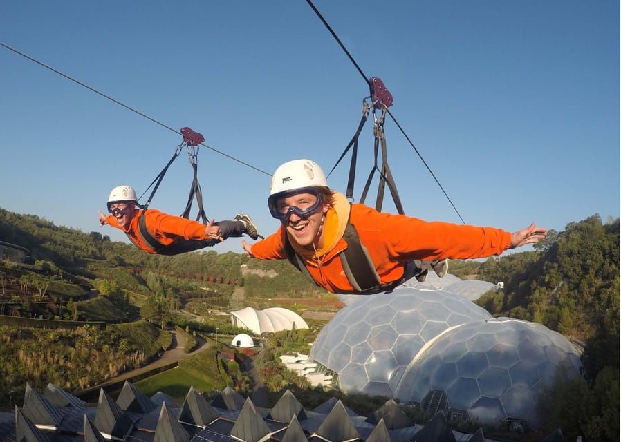 Cornwall: Eden Project Zip Wire Experience - Why this zipline over Eden feels different from the usual thrill ride