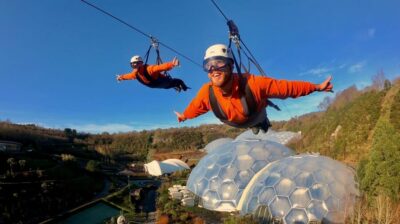 Cornwall: Eden Project Zip Wire Experience
