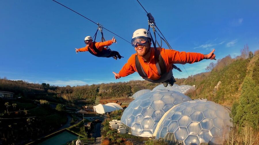 Cornwall: Eden Project Zip Wire Experience - Getting to Hangloose: meeting point, parking, and what to wear