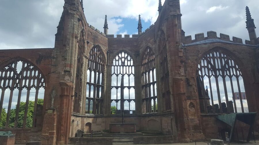 Coventry: Godiva's Cathedral Quarter Guided Walking Tour - War, industry, and peace in the phoenix city