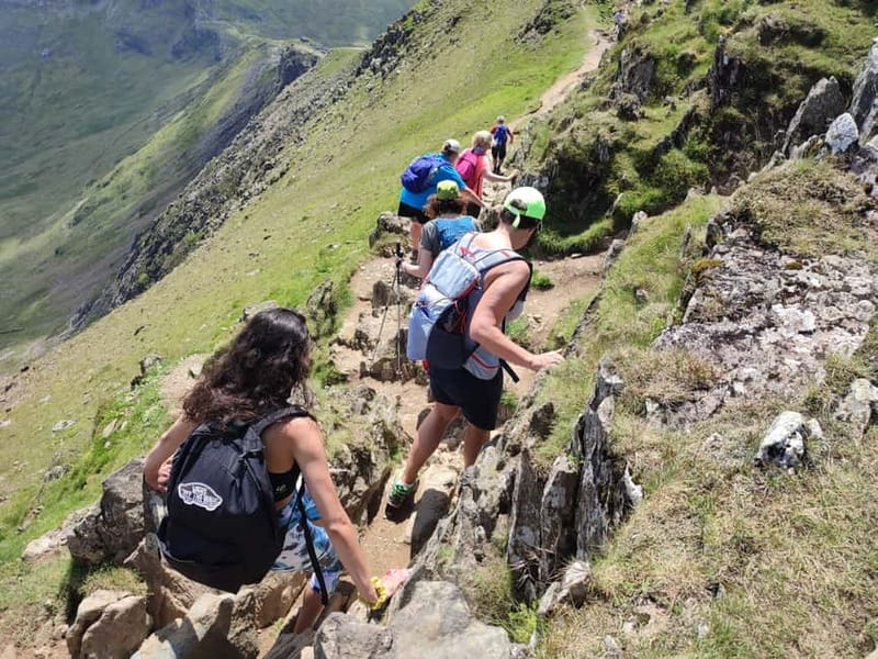 Day Hike: Mount Snowdon Guided Summit Walk North Wales - Summit payoff: 360-degree views and the cafe stop near the top