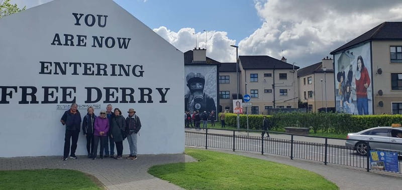 Derry City: The Troubles Bogside Walking Tour. - Murals that map the Troubles: from the start to the long fight