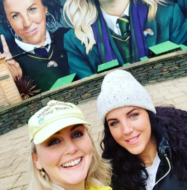 Derry: Guided Derry Girls TV Show Public Tour - The Yellow Yard and the show’s way of talking about divides