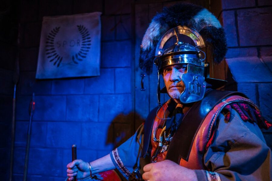 Deva Roman Experience - Special effects and projection mapping, used for storytelling