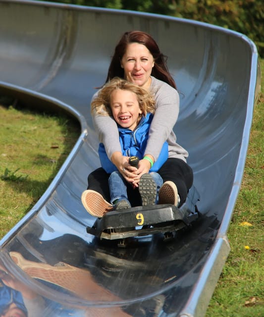 Devon: Watermouth Castle Entry - Hedge maze, mini golf, and finding your rhythm