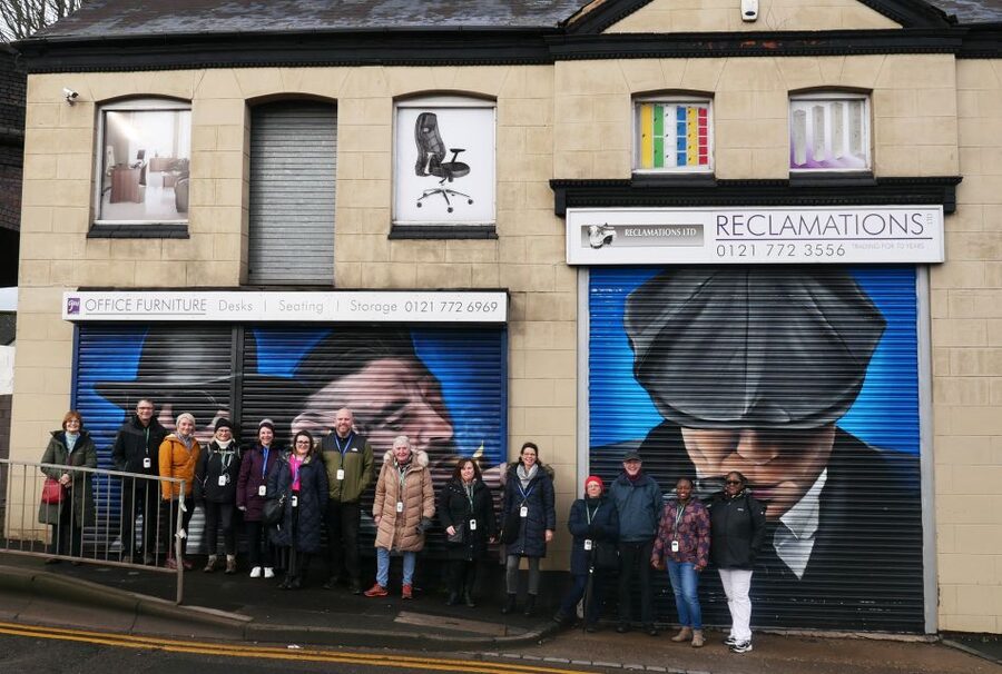 Digbeth, Public art and Peaky Film Guided Walking Tour - Public art in Birmingham: what to watch for on Digbeth walls