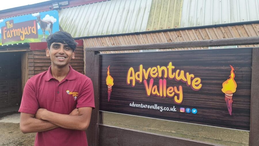 Durham: Adventure Valley Farm Park Entry Ticket - Action Creek: go karts, tractor rides along the River Wear, and bounce fun