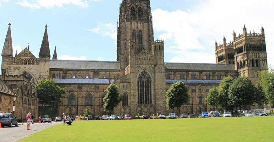 Durham Walking Tour and Tales of Crime and Punishment - Durham Cathedral Exterior: Romanesque Views You Can Read Quickly