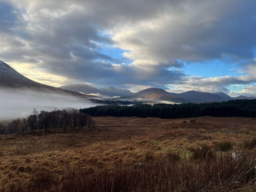 Edinburgh: Glenfinnan Viaduct, Glencoe & Fort William - The route north from Charlotte Square, with real breaks built in