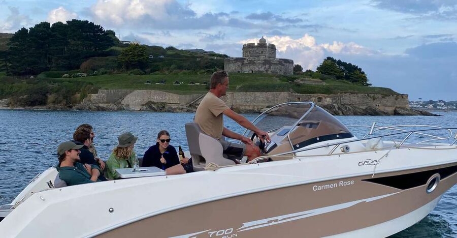 Falmouth Bay, Cornwall: Private Skippered Speed Boat Trip - A Private Skippered Speed Boat Is Not Just Faster, It’s More Personal