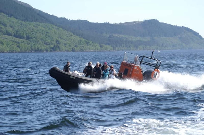 Fort William: Speed Boat Adventure - Setting off from Thomas Telford Corpach Marina on the RIB AURORA