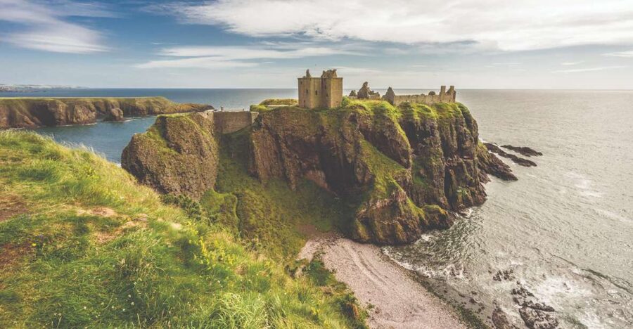 From Aberdeen: Dunnottar Castle and Cairngorms Day Trip - Falls of Feugh: water power, photo stops, and salmon spotting