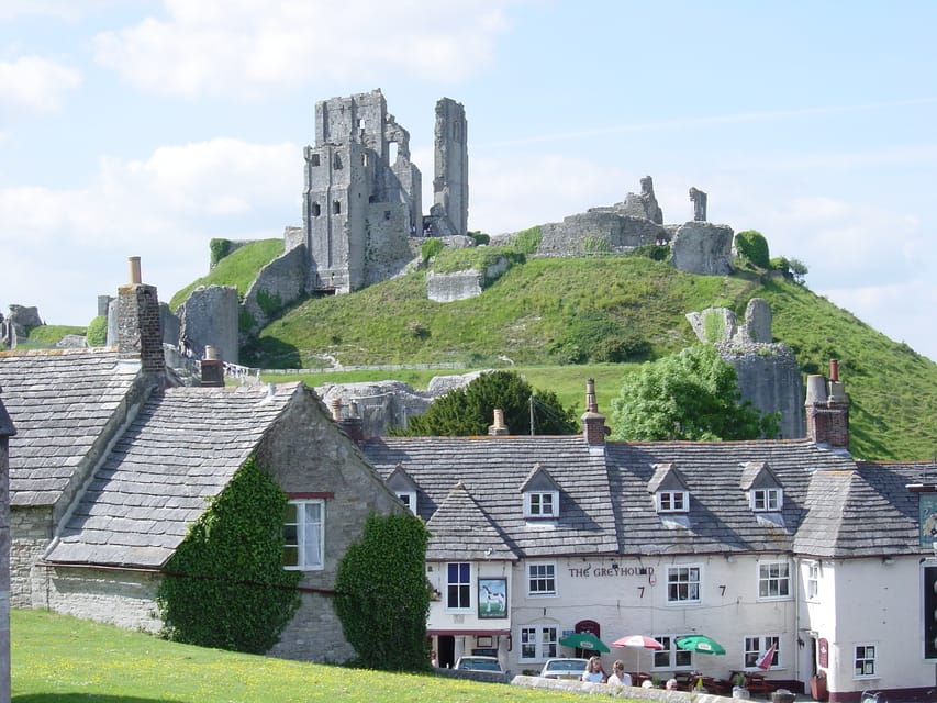 From Bournemouth: Jurassic Coast & Isle of Purbeck Day Tour - Corfe Castle Village for Lunch: Ruins, Real Town Energy, and Time to Eat Well
