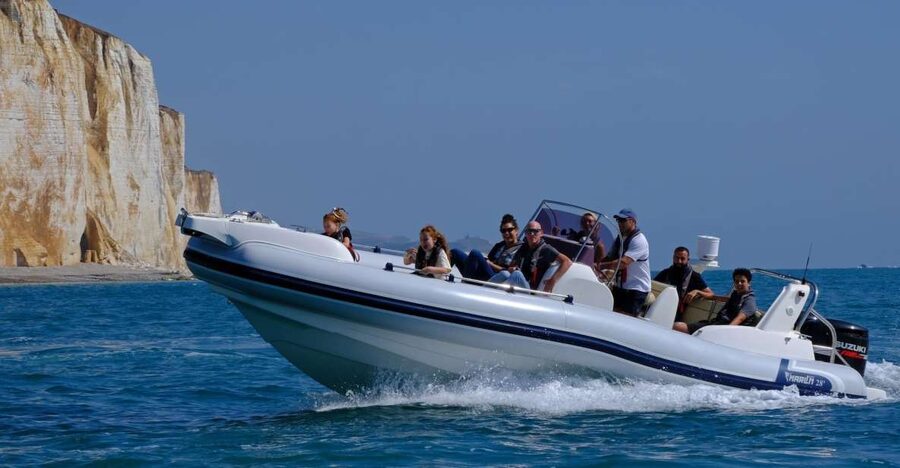From Brighton: Private Boat Charter - A two-hour private charter along Brighton and the Seven Sisters